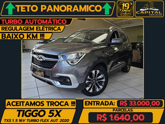 CAOA CHERY TIGGO 5x 1.5 VVT TURBO iFLEX TXS DCT